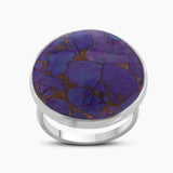 Dendritic Opal Silver Rings