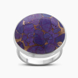 Dendritic Opal Silver Rings