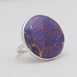Dendritic Opal Silver Rings