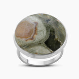 K2 Jasper Silver Rings