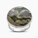 K2 Jasper Silver Rings