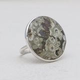 K2 Jasper Silver Rings
