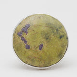 Dendritic Opal Silver Rings