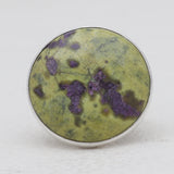Dendritic Opal Silver Rings