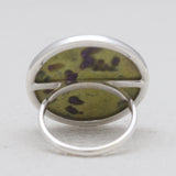 Dendritic Opal Silver Rings