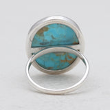 Natural Ocean Jasper Silver Rings