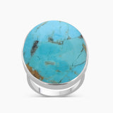 Natural Ocean Jasper Silver Rings