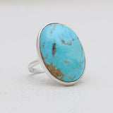 Natural Ocean Jasper Silver Rings