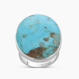 Natural Ocean Jasper Silver Rings