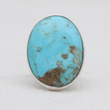 Natural Ocean Jasper Silver Rings
