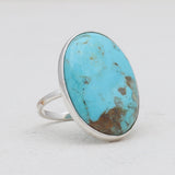 Natural Ocean Jasper Silver Rings