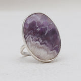 Natural Ocean Jasper Silver Rings