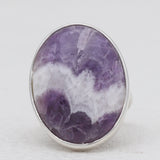 Natural Ocean Jasper Silver Rings