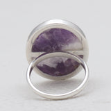 Natural Ocean Jasper Silver Rings