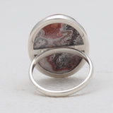 Natural Ocean Jasper Silver Rings
