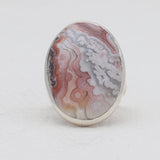 Natural Ocean Jasper Silver Rings