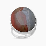 Tasmanian Serpentine Silver Rings