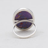 Natural Ocean Jasper Silver Rings