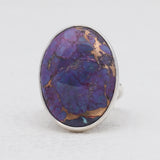 Natural Ocean Jasper Silver Rings