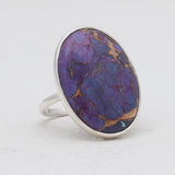 Natural Ocean Jasper Silver Rings