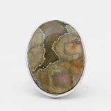 925 Sterling Silver Dendritic Opal Rings