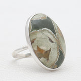 925 Sterling Silver Dendritic Opal Rings