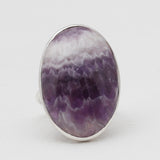 Amethyst Lace Silver Rings