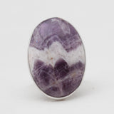 Amethyst Lace Silver Rings