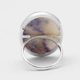 Amethyst Lace Silver Rings