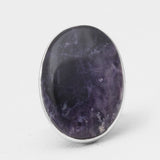 Amethyst Lace Silver Rings