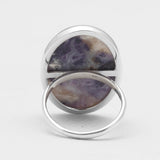 Amethyst Lace Silver Rings