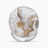 Pietersite Jasper Silver Rings