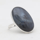 Pietersite Jasper Silver Rings