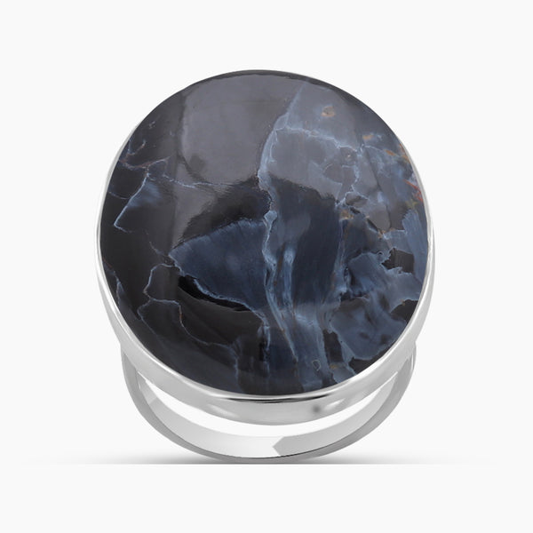 Pietersite Jasper Silver Rings