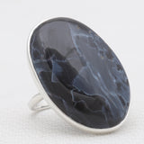 Pietersite Jasper Silver Rings