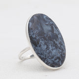 Pietersite Jasper Silver Rings