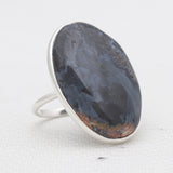 Pietersite Jasper Silver Rings
