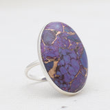 Dendritic Opal Silver Rings