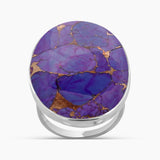 Dendritic Opal Silver Rings