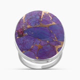Dendritic Opal Silver Rings