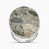 Turquoise Spiny Oyster Silver Rings