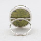 Tasmanian Serpentine Silver Rings