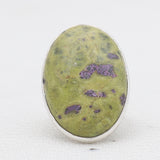 Tasmanian Serpentine Silver Rings