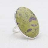 Tasmanian Serpentine Silver Rings