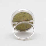 Tasmanian Serpentine Silver Rings