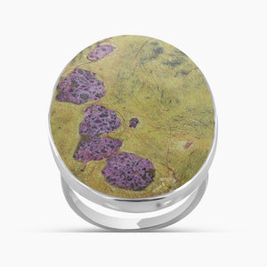 Tasmanian Serpentine Silver Rings