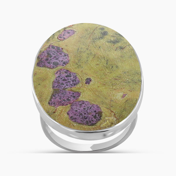 Tasmanian Serpentine Silver Rings