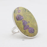 Tasmanian Serpentine Silver Rings