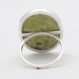 Tasmanian Serpentine Silver Rings
