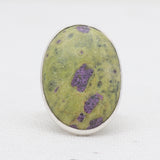 Tasmanian Serpentine Silver Rings